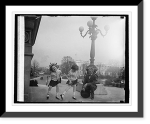 Sen. C.D. Blease with Virginia and Maxine Loomis - 2, Vintage Wall Art