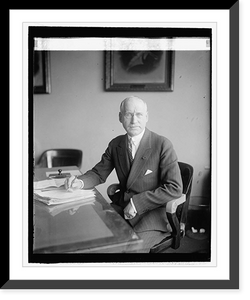 Historic Framed Print, Brig. Gen. Harry F. Rether, Asst. Q.M. Gen., 4/29/26,  17-7/8" x 21-7/8"