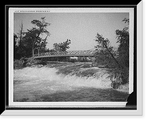 Historic Landscape - Niagara Falls - Three Sister Island Bridge, N.Y