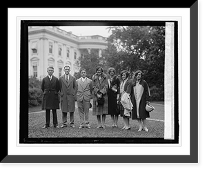 Historic Framed Print, Finalists in Natl. Spelling Bee, [6/4/26],  17-7/8" x 21-7/8"