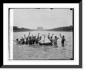 Lincoln Memorial, 7/16/26, Antique Wall Art
