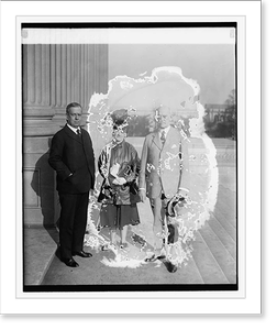 Vintage Americana Print - Sen. Fredk. M. Sackett, Mrs. Jno, 1927