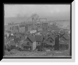 Antique Railway Print - Railroads & Depots - Duluth, Minn., view