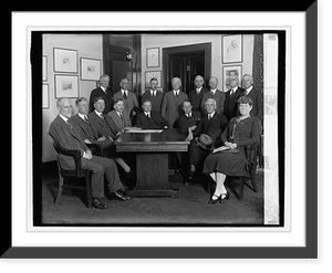 Historic Framed Print, Committee for relief, Miss Valley, 4/22/27,  17-7/8" x 21-7/8"