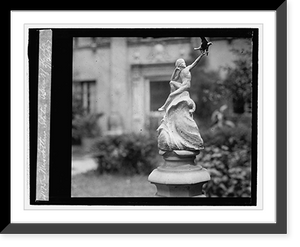 Mrs. Totten statue Spirit of Flight, 7/26/27, Vintage Print
