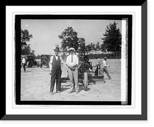 Historic Framed Print, Ford Motor C., Tractor Road Show, Wardensville,  17-7/8" x 21-7/8"