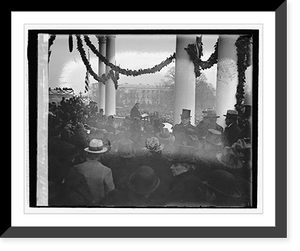 Historic Framed Print, Hoover Inauguration, 1929 - 19,  17-7/8" x 21-7/8"