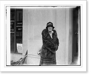 Vintage Americana Print - Mrs. John Allan Dougherty, 1929