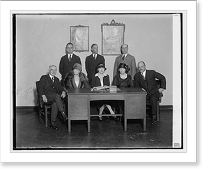 Vintage Photo Print - Charity Inaugural Ball Committee, 1929