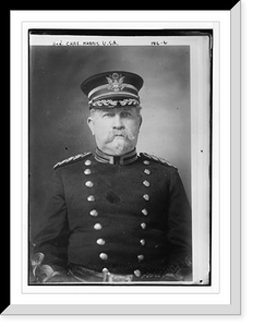 Historic Framed Print, Gen. Chas. Morris, U.S.A., in uniform,  17-7/8" x 21-7/8"