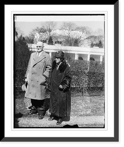 Newt Butler & Mrs. J.K. Carrons, 3/6/29, Vintage Wall Art