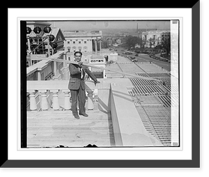 Historic Framed Print, Chas. Calac, 3/2/29,  17-7/8" x 21-7/8"