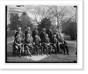 Historic Photo Print - Hoover Cabinet, 1929 - Great Gift for History Buffs
