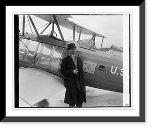 Historic Framed Print, Davis S. Ingalls, 3/15/29,  17-7/8" x 21-7/8" Historic Framed Print, Davis S. Ingalls, 3/15/29,  17-7/8" x 21-7/8"