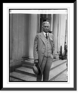Sen. Hiram Bingham, 4/4/29, Antique Poster