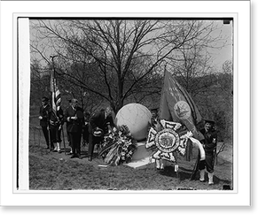 Antique Photo Print - Anniversary Ceremonies, Grand Adml, 1929