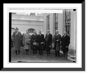 Vintage Photo Print - Int'l Joint Commission, 1929 - Vintage Wall Art Gift