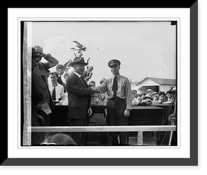 Historic Framed Print, Adams & Lt. W.C. Tomlinson, 5/25/29 - 2,  17-7/8" x 21-7/8"