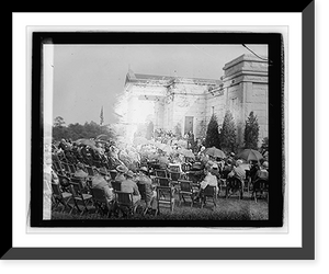 Historic Framed Print, Abbey Mausoleum,  17-7/8" x 21-7/8"