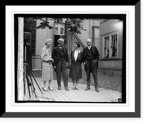MacDonald with Sir Esme & Lady Howard, 10/5/29, Vintage Print
