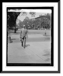 Historic Framed Print, Col. Jas. C. Roop, 8/15/29,  17-7/8" x 21-7/8"