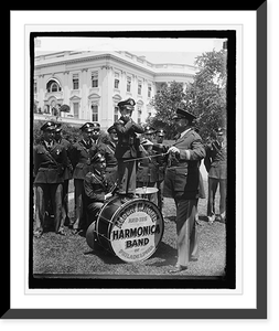 Vintage Americana Print - Phila. Harmonica Band, 1929