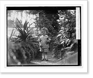 Vintage Americana Print - Mr. Hesse, Bot. Gardens - Historic Wall Art Gift
