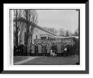 Historic Framed Print, Public Utilities group, 11/27/29,  17-7/8" x 21-7/8"