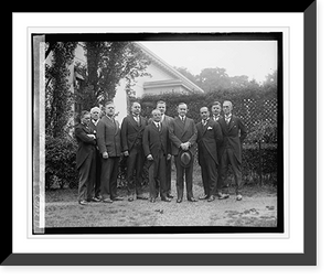 Historic Framed Print, [Coolidge & group],  17-7/8" x 21-7/8"