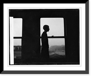 Historic Framed Print, [Silhouette] - 2,  17-7/8" x 21-7/8"