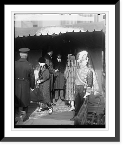 Black & White Photo - New Year - 's Reception - Vintage Home Decor Print