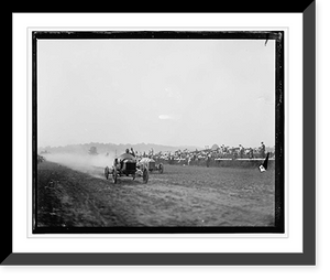Historic Framed Print, Auto races, Benning, Md. Labor Day, 1916 - 3,  17-7/8" x 21-7/8"