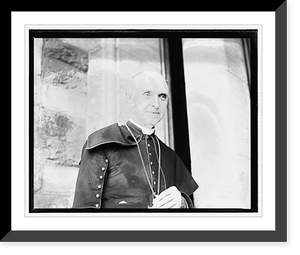 Historic Framed Print, Cardinal Mercier at Catholic Univ., [Conference of Bishops],  17-7/8" x 21-7/8"