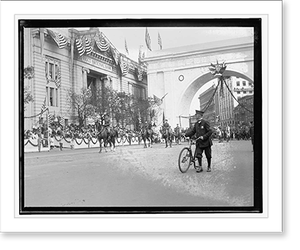 Antique Photo Print - Pershing parade - Vintage Home Decor Print