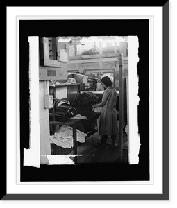 Historic Framed Print, Tolman Laundry, [Wash. D.C.],  17-7/8" x 21-7/8"