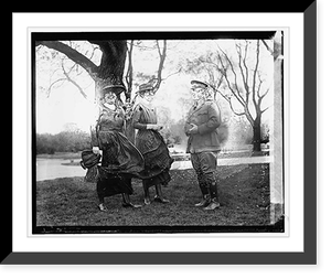 Black & White Photo - Mrs. McDowell, Mrs. Chas. D. Carter