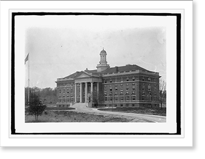 Black & White Photo - Walter Reed Gen'l Hospt - Historic Wall Art Gift