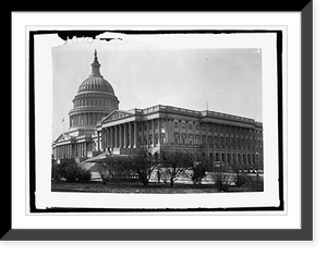 Historic Framed Print, Capitol, Senate side,  17-7/8" x 21-7/8"