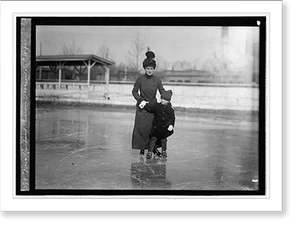 Vintage Americana Print - Richmond - Mrs. Pearson Hobson & R.P.H., Jr