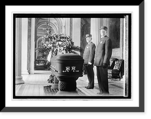 Funeral Sen. Bacon of Ga, Antique Wall Art