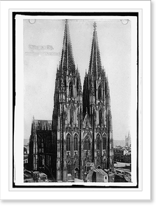Historic Architecture - Cathedral at Cologne, Germany