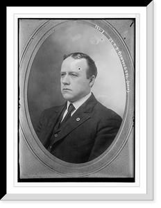 Historic Framed Print, Dr. H.B. Bertolette, Ohio, cameo portrait,  17-7/8" x 21-7/8"