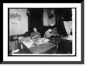 Antique Architecture - New York City - Making artificial flowers