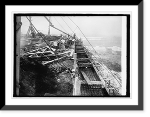 Vintage Photo Print - Lincoln Memorial - under const., January, 1915