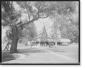 Historic Architecture - Saratoga - White Sulphur Springs Hotel