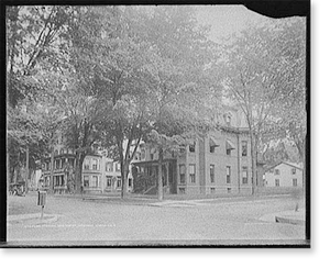 Black & White Photo - Saratoga - Dr. Strong's Sanitarium, Springs, N.Y