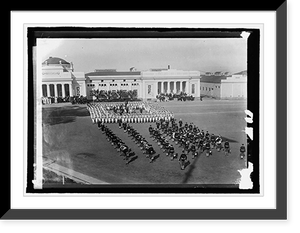 Historic Framed Print, Naval training station, Yerba Buena, Cal.,  17-7/8" x 21-7/8"