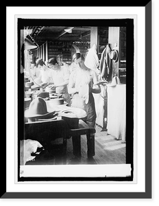 Stetson Hat Co. mfg. soft army hats, Antique Poster
