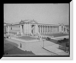 Historic Framed Print, Shelby County Court House, Memphis, Tenn.,  17-7/8" x 21-7/8"