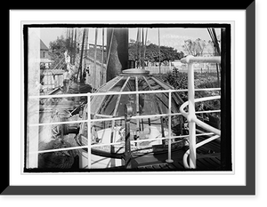 Historic Framed Print, Carnegie Magentic Ship, Observation tower, [10/8/19],  17-7/8" x 21-7/8"